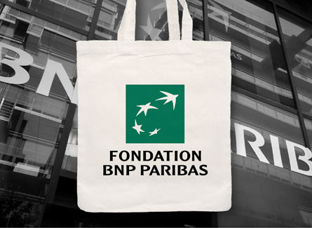 sac tote bag BNP Paribas Fondation Art Culture